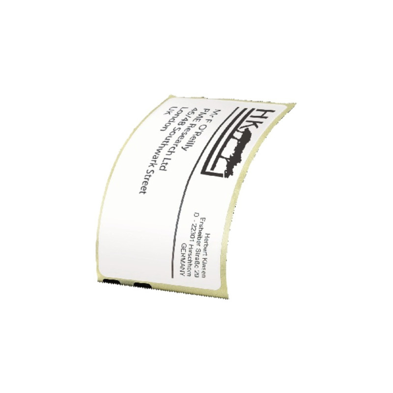 Dymo LabelWriter ORIGINAL Versandetiketten 54x101mm, 1 Rolle mit 220 Etiketten(permanent klebend, S0722430)