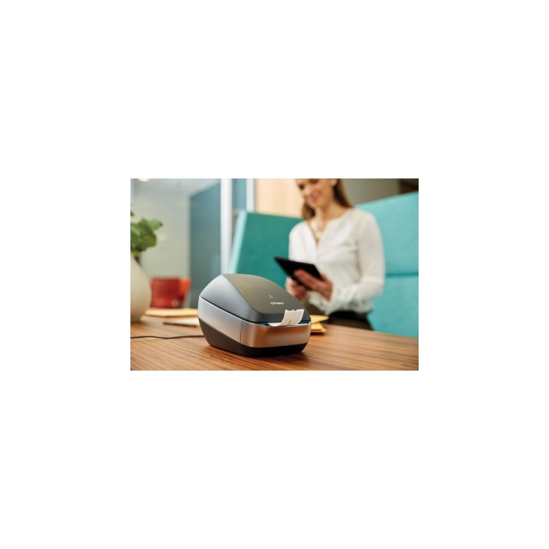 Dymo LabelWriter Wireless Etikettendrucker(silber/schwarz, integriertes Wi-Fi, 2000931)