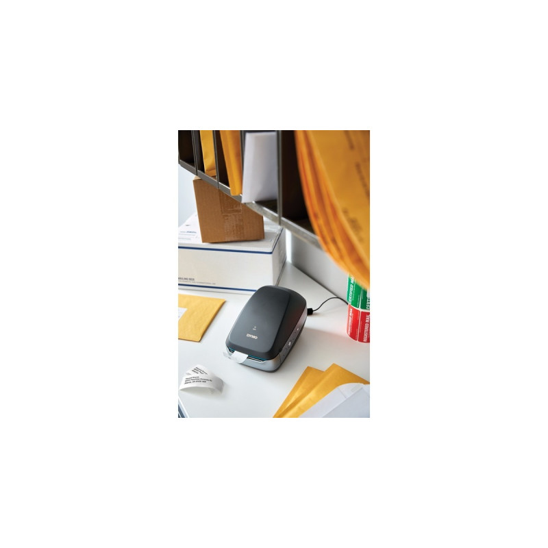 Dymo LabelWriter Wireless Etikettendrucker(silber/schwarz, integriertes Wi-Fi, 2000931)