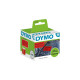 Dymo Labelwriter Versand-Etiketten 2133399 , Schriftband(220 Etiketten, schwarz auf rot, 54 x 101 mm)