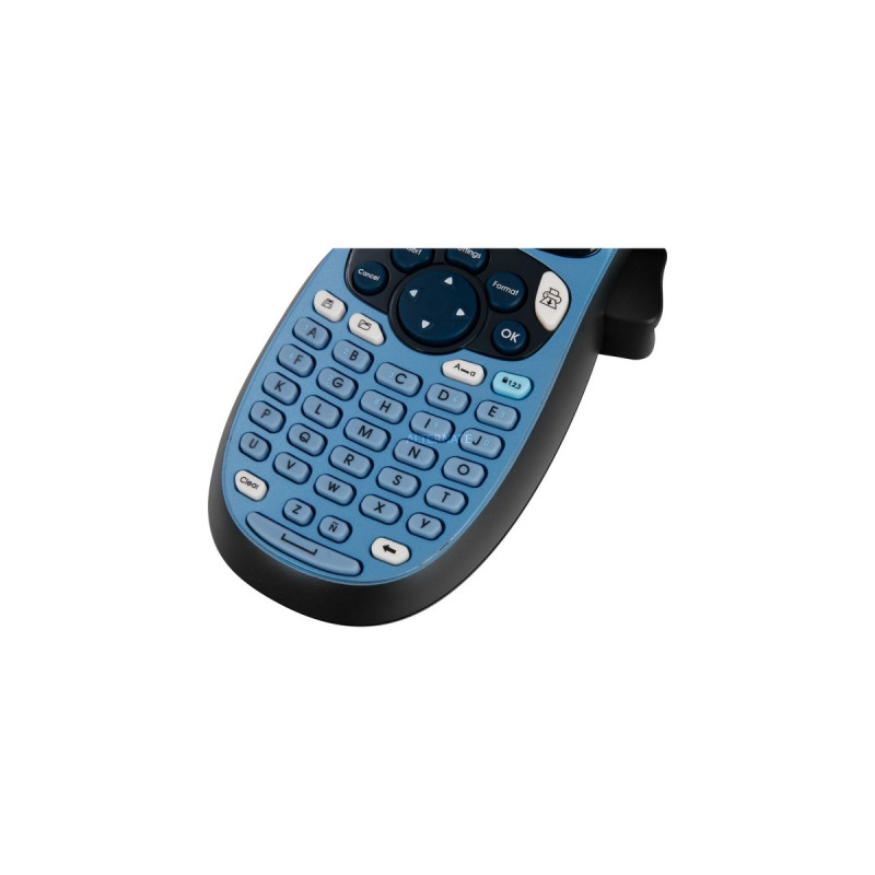 Dymo LetraTag LT-100H, Beschriftungsgerät(blau/schwarz, mit ABC-Tastatur, 2174576)
