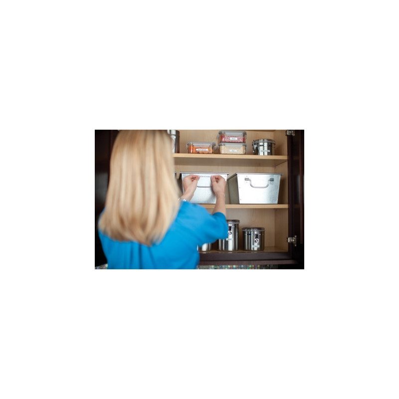 Dymo LetraTag ORIGINALKunststoff Schriftband schwarz auf gelb(Für alle LS0721620)