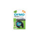 Dymo LetraTag ORIGINAL Kunststoff Schriftband schwarz auf silbermetallic(S0721730)