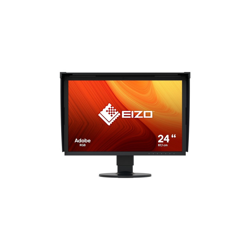 EIZO CG2420 ColorEdge, LED-Monitor(61 cm (24.1 Zoll), schwarz, WUXGA, IPS, HDMI, DVI, DisplayPort, USB 3.0)