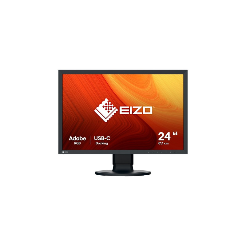 EIZO CS2400S ColorEdge, LED-Monitor(61.1 cm (24.1 Zoll), schwarz, WUXGA, IPS, HDMI, DisplayPort, USB-C)