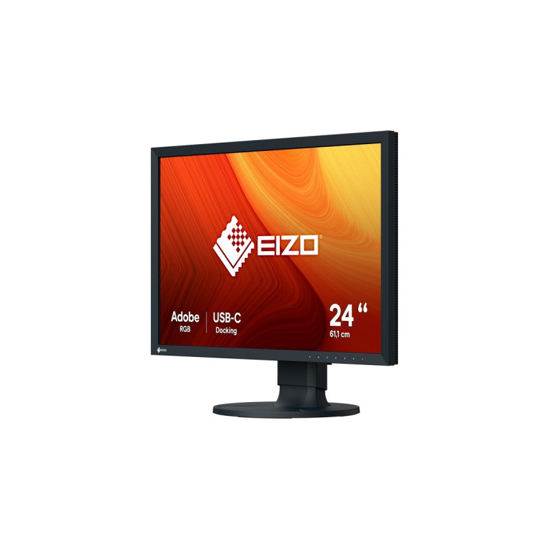 EIZO CS2400S ColorEdge, LED-Monitor(61.1 cm (24.1 Zoll), schwarz, WUXGA, IPS, HDMI, DisplayPort, USB-C)