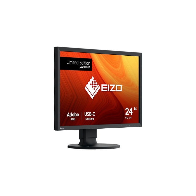 EIZO CS2400S-LE ColorEdge, LED-Monitor(61.1 cm (24.1 Zoll), schwarz, WUXGA, IPS, HDMI, DisplayPort, USB-C)
