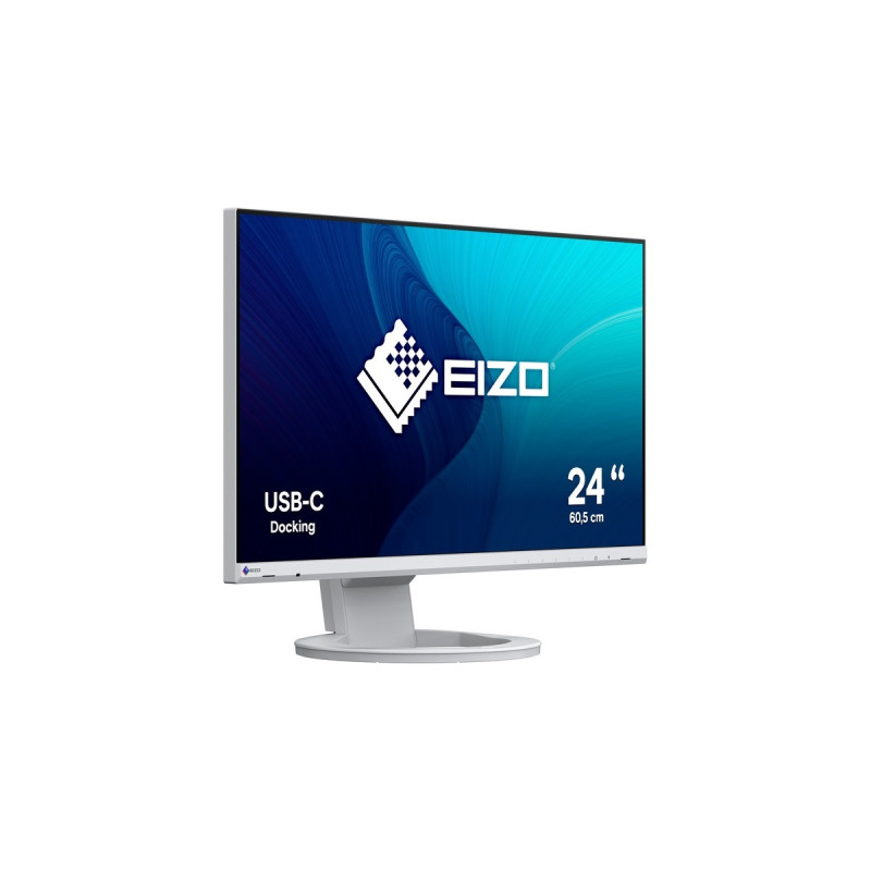EIZO EV2480-WT, LED-Monitor(61 cm (24 Zoll), weiß, FullHD, IPS, USB-C)