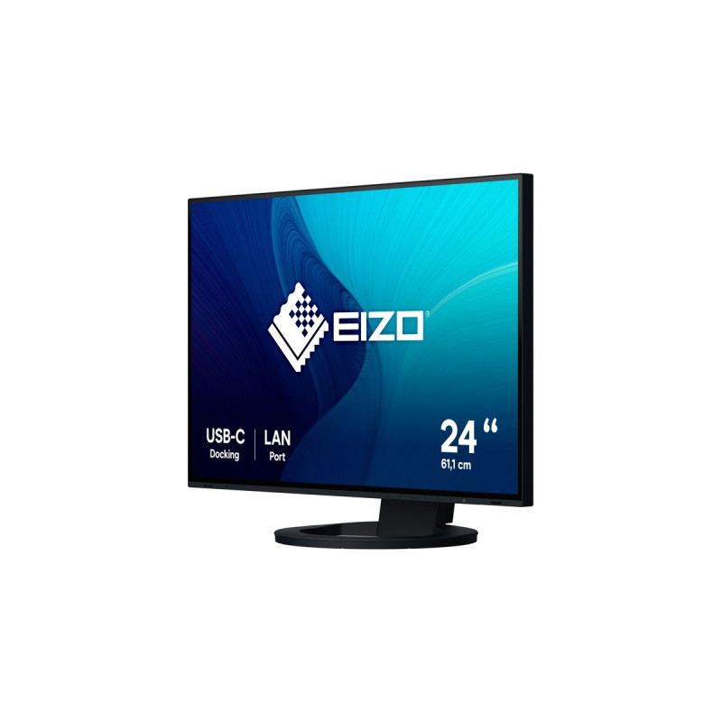 EIZO EV2495-BK, LED-Monitor(61.1 cm (24.1 Zoll), schwarz, WUXGA, IPS, HDMI, USB-C)
