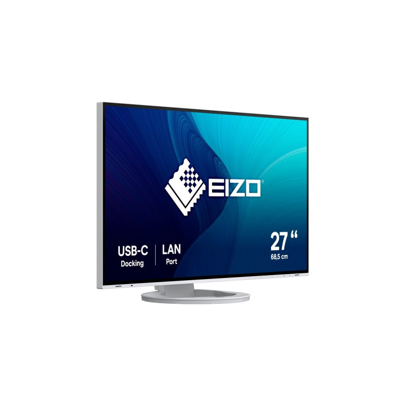 EIZO EV2795-WT, LED-Monitor(68.5 cm (27 Zoll), weiß, QHD, IPS, KVM-Switch, USB-C)