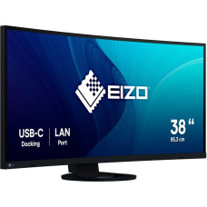 EIZO EV3895-BK, LED-Monitor(95.3 cm (37.5 Zoll), schwarz, QHD+, IPS, USB-C)
