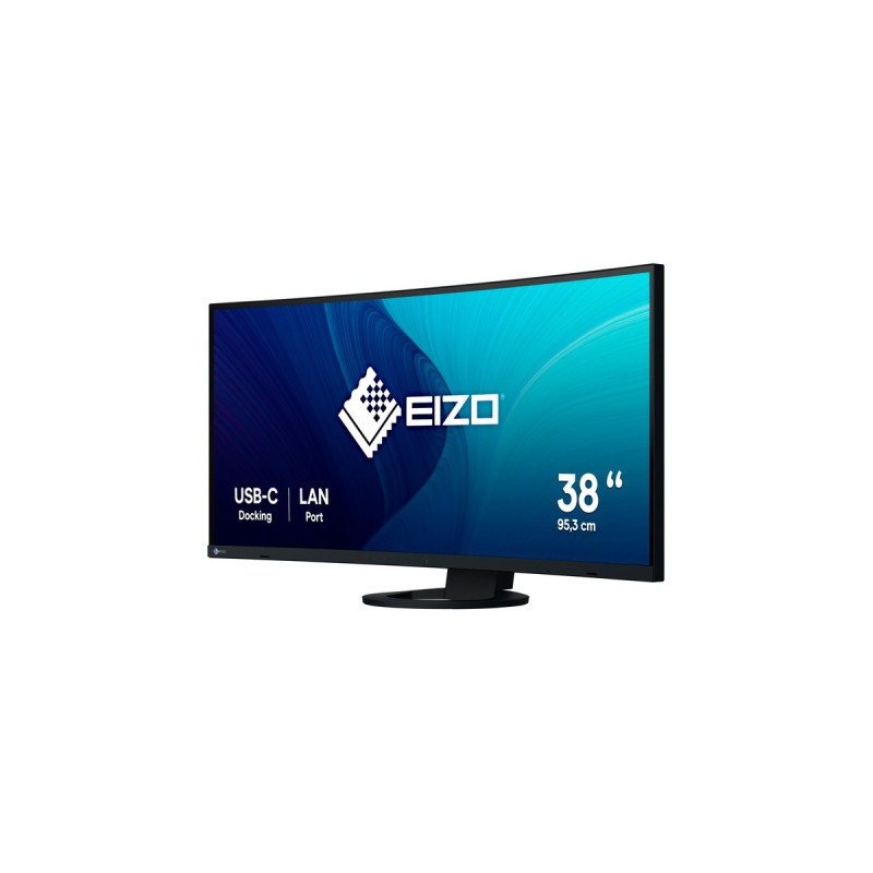 EIZO EV3895-BK, LED-Monitor(95.3 cm (37.5 Zoll), schwarz, QHD+, IPS, USB-C)