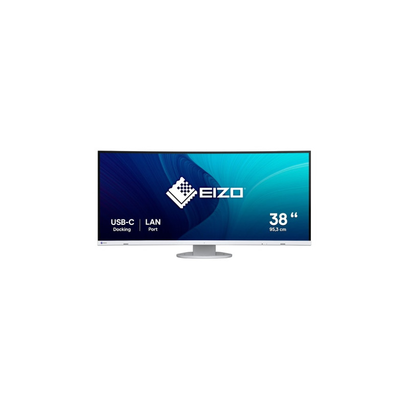 EIZO EV3895-WT, LED-Monitor(95.3 cm (37.5 Zoll), weiß, QHD+, IPS, USB-C)