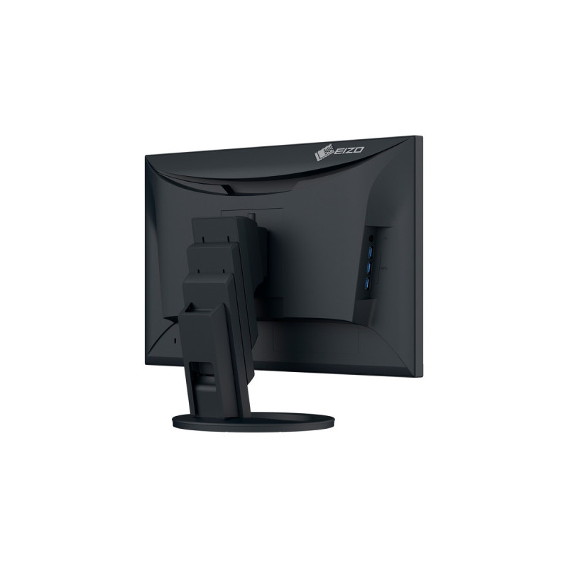 EIZO FlexScan EV2490-BK, LED-Monitor(61 cm (24 Zoll), schwarz, FullHD, 60 Hz, USB-C, IPS)