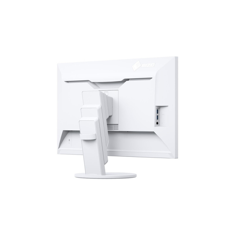 EIZO FlexScan EV2785, LED-Monitor(68.47 cm (27 Zoll), weiß, UltraHD/4K, IPS, HDMI, DisplayPort, USB-C)