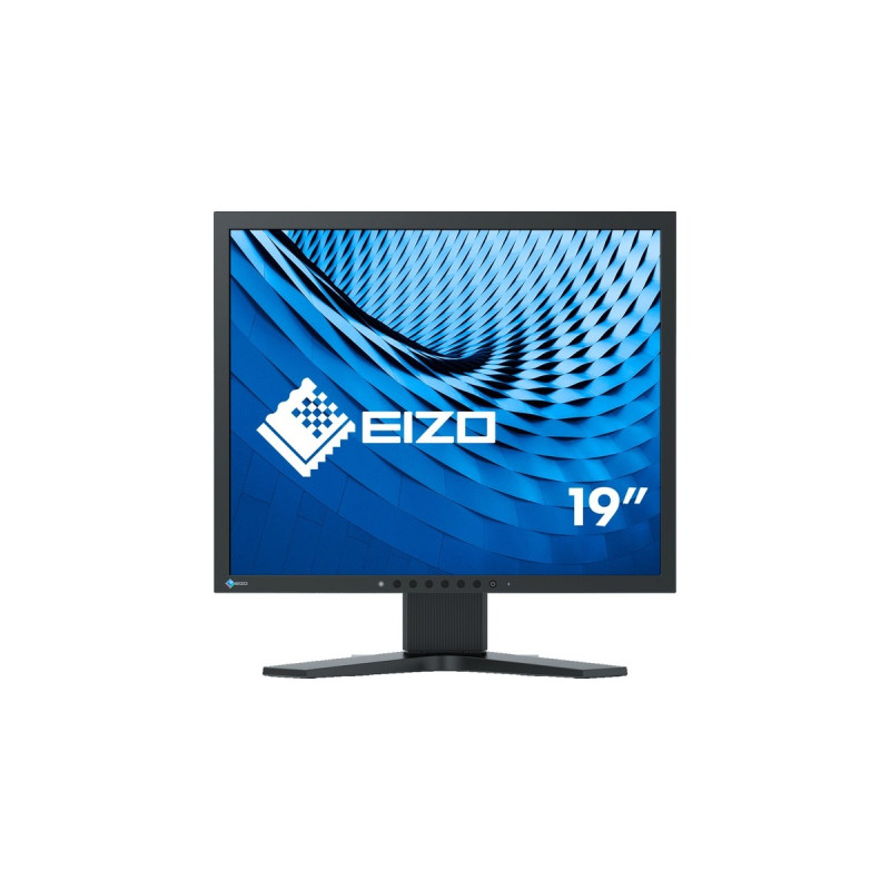 EIZO FlexScan S1934, LED-Monitor(48 cm (19 Zoll), schwarz, SXGA, IPS, DVI, DisplayPort, VGA, Audio)