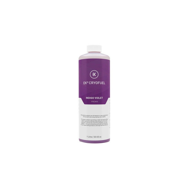 EKWB EK-CryoFuel Indigo Violet (Premix 1000mL), Kühlmittel(violett, 1 Liter)