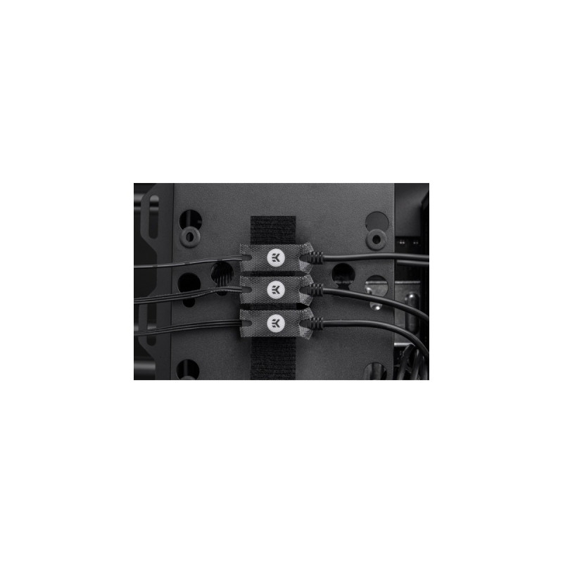 EKWB EK-Loop CMS, Kabelmanagement(schwarz/grau, 6 Stück)