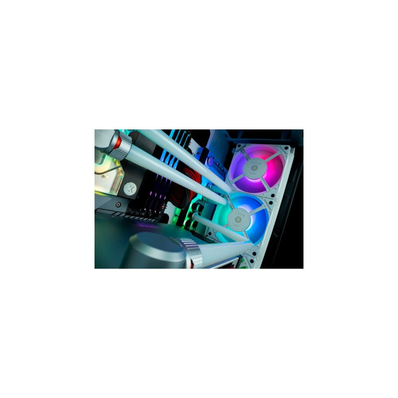 EKWB EK-Loop Fan FPT 120 D-RGB - White, Gehäuselüfter(weiß)