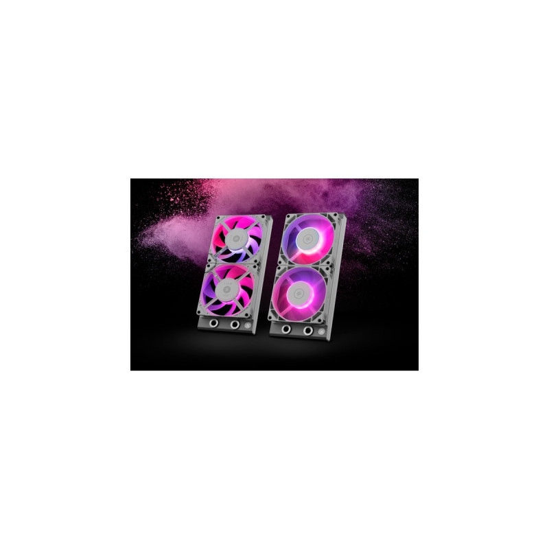 EKWB EK-Loop Fan FPT 120 D-RGB - White, Gehäuselüfter(weiß)