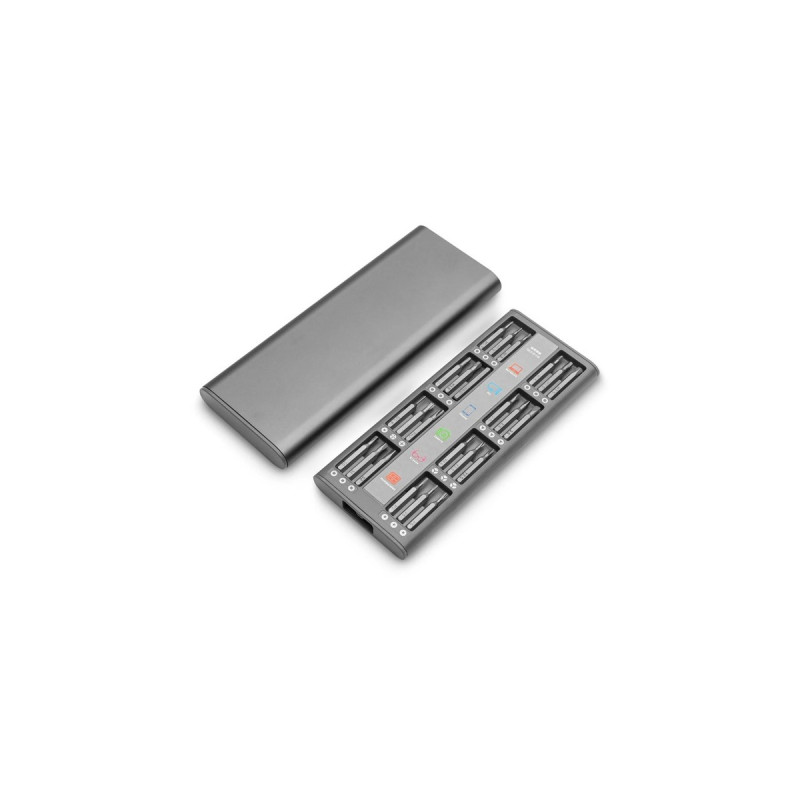 EKWB EK Loop Screwdriver Basic Set, Bit-Satz(aluminium, 49-teilig)