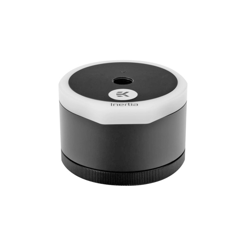 EKWB EK-Quantum Inertia D5 Body D-RGB - Acetal, Adapter(schwarz, Ergänzung für D5 Pumpen)