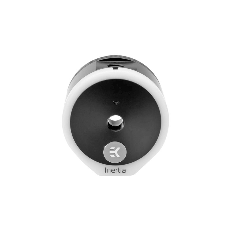 EKWB EK-Quantum Inertia D5 Body D-RGB - Acetal, Adapter(schwarz, Ergänzung für D5 Pumpen)