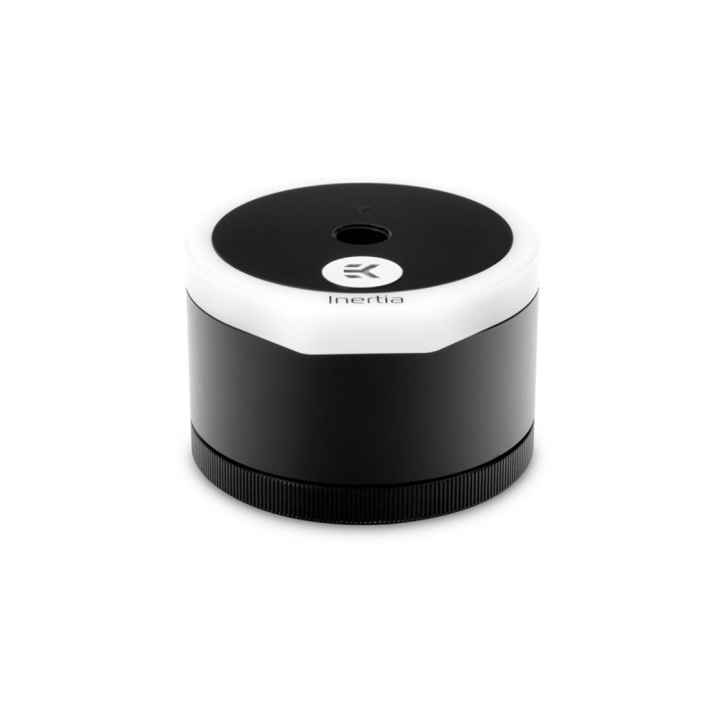 EKWB EK-Quantum Inertia D5 Body D-RGB - Acetal, Adapter(schwarz, Ergänzung für D5 Pumpen)