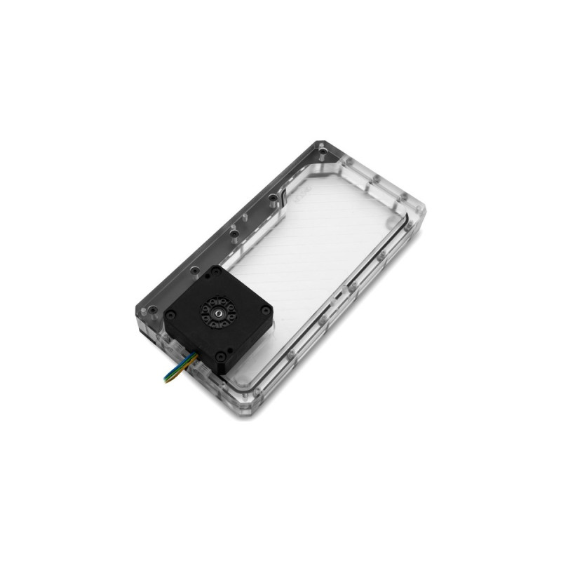 EKWB EK-Quantum Kinetic FLT 240 DDC PWM D-RGB - Acryl, Pumpe(transparent/schwarz, Reservoir/Pumpen Combo)