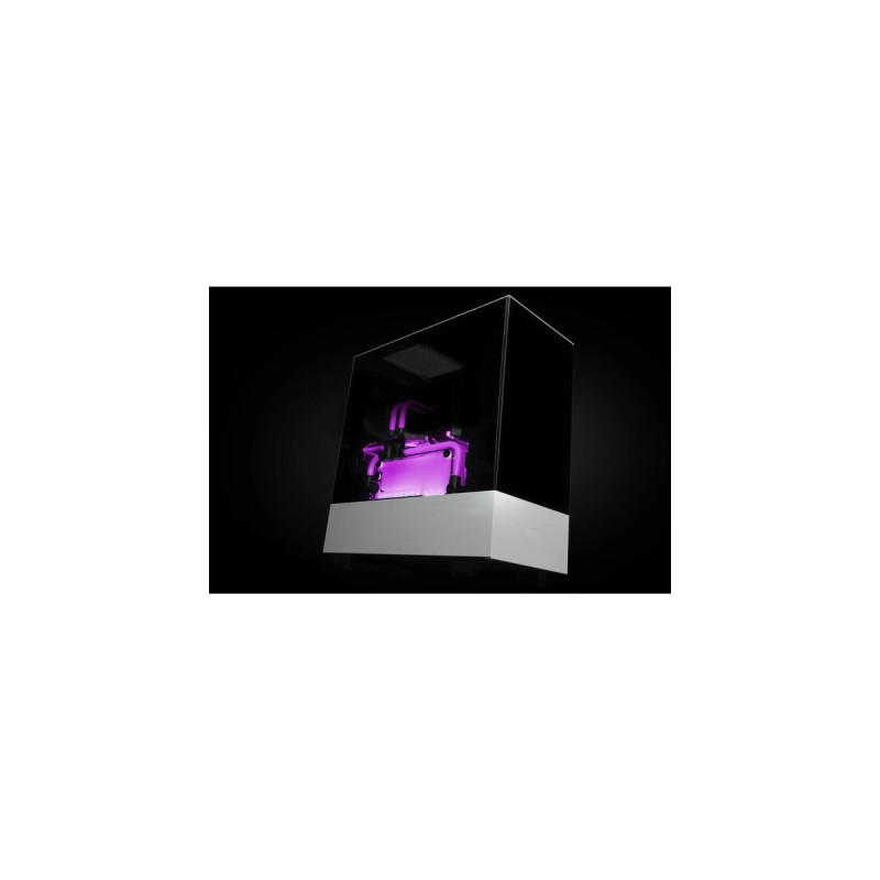 EKWB EK-Quantum Kinetic FLT 360 DDC PWM D-RGB - Acryl, Pumpe(transparent/schwarz, Reservoir/Pumpen Combo)