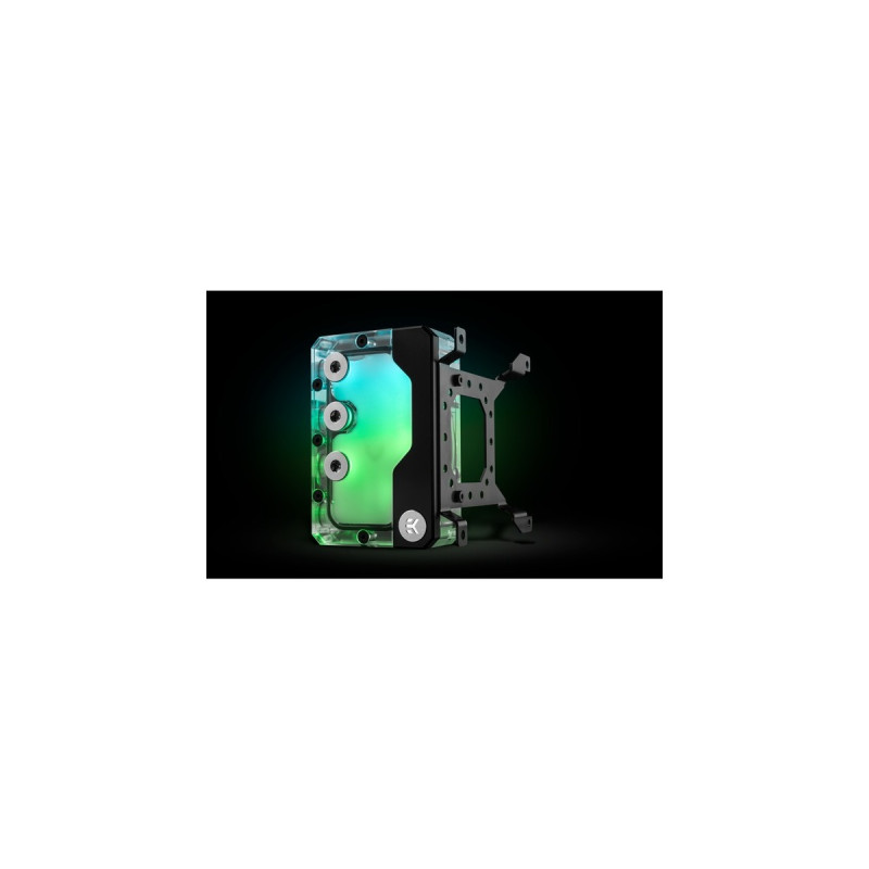 EKWB EK-Quantum Kinetic FLT 80 D5 PWM D-RGB, Pumpe(transparent/schwarz, Reservoir/Pumpen Combo)