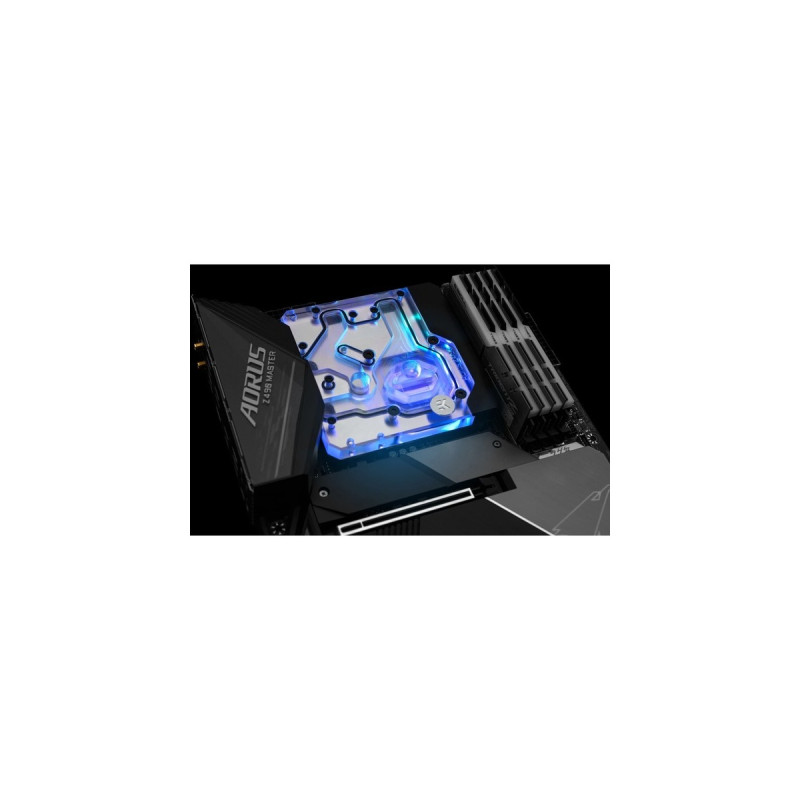 EKWB EK-Quantum Momentum Aorus Z490 Master D-RGB - Acryl, CPU-Kühler(schwarz/transparent)