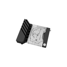 EKWB EK-Quantum Momentum² ROG Crosshair VIII Extreme D-RGB - Acryl, Wasserkühlung(transparent/silber, All-in-One-Flüssigkeitskühlungslösung CPU und Mainboard)