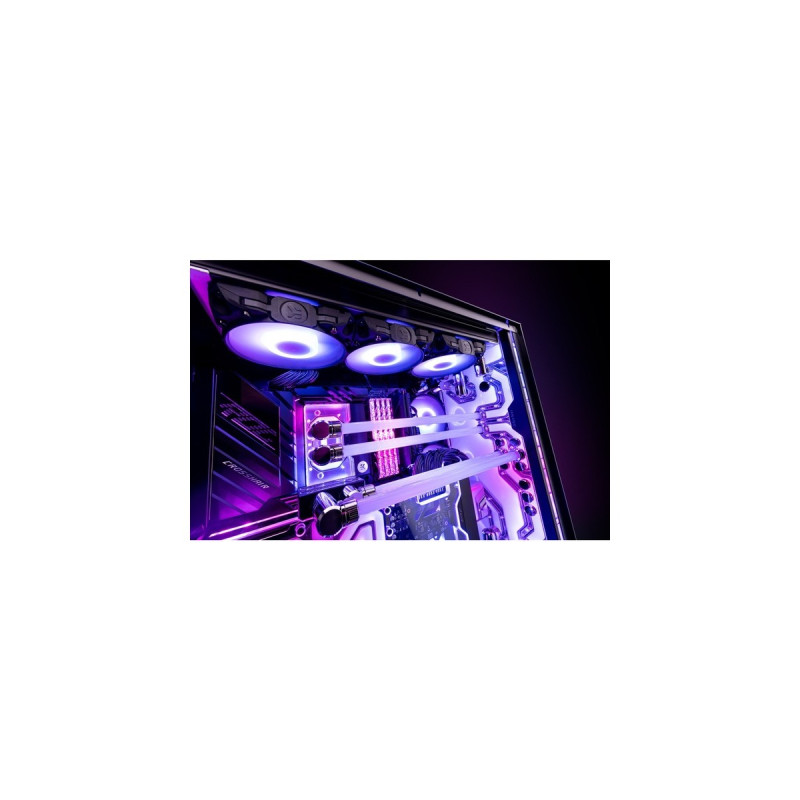 EKWB EK-Quantum Reflection² PC-O11D XL D5 PWM D-RGB - Acryl, Pumpe(transparent, Verteilerplatte inkl. Pumpe)