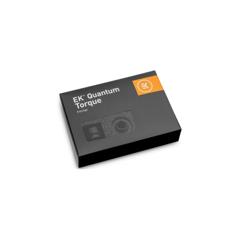 EKWB EK-Quantum Torque 6-Pack HTC 16 - Black, Verbindung(schwarz, 6er Pack)