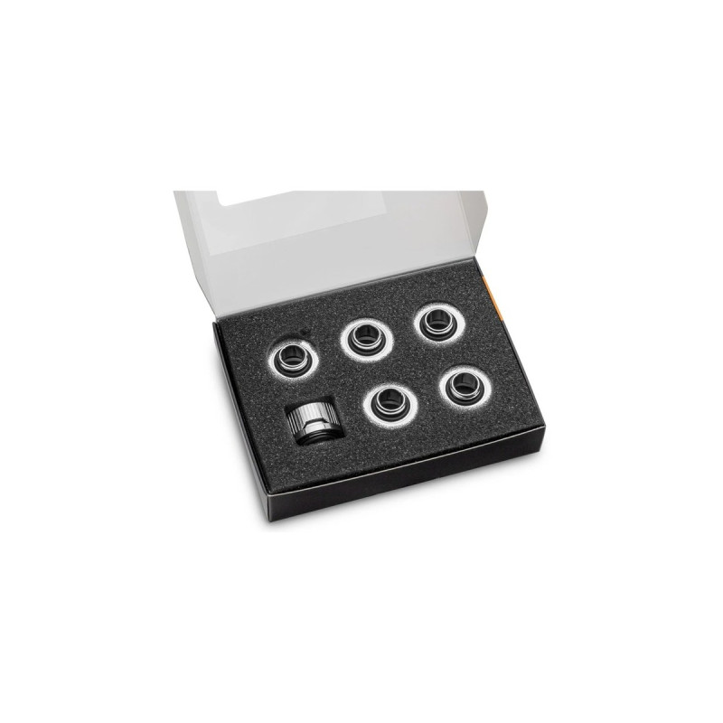 EKWB EK-Quantum Torque 6-Pack HTC 16 - Nickel, Verbindung(silber, 6er Pack)