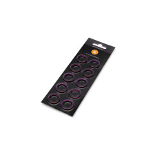 EKWB EK-Quantum Torque Color Ring 10-Pack HDC 16 - Purple, Verbindung(lila, 10 Stück)