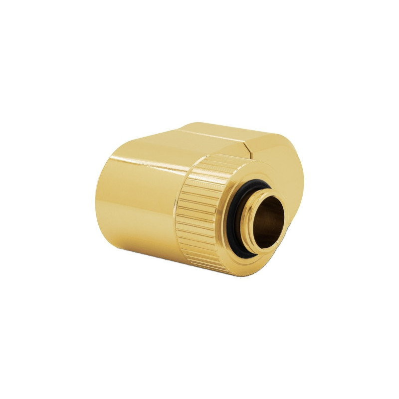 EKWB EK-Quantum Torque Double Rotary Offset 21 - Gold, Verbindung(gold)