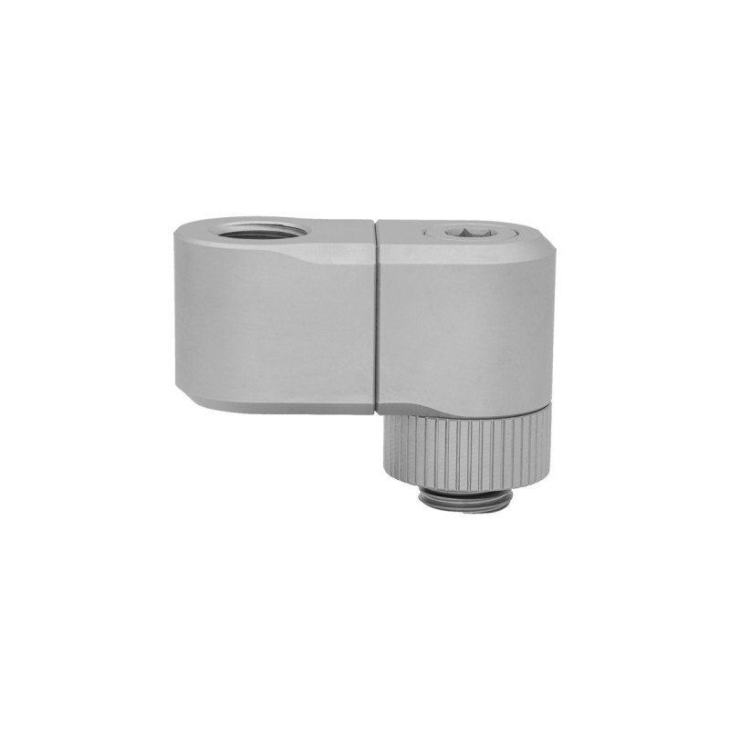 EKWB EK-Quantum Torque Double Rotary Offset 28- Satin Titanium, Verbindung(titan)