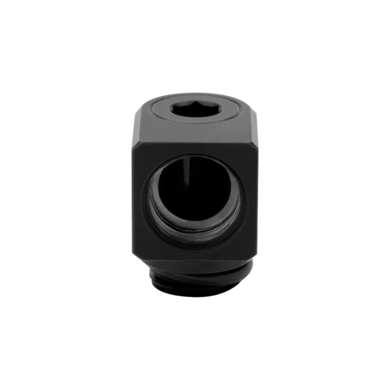 EKWB EK-Quantum Torque Micro Rotary 90° - Black, Verbindung(schwarz)