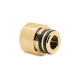 EKWB EK-Quantum Torque Push-In Adapter M 14 - Gold, Verbindung(gold)