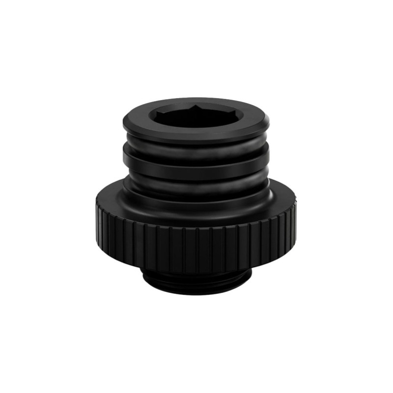 EKWB EK-Quantum Torque Push-In Adapter M 7 - Black, Verbindung(schwarz)