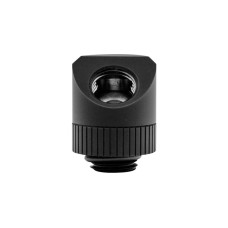EKWB EK-Quantum Torque Rotary 45° - Black, Verbindung(schwarz)