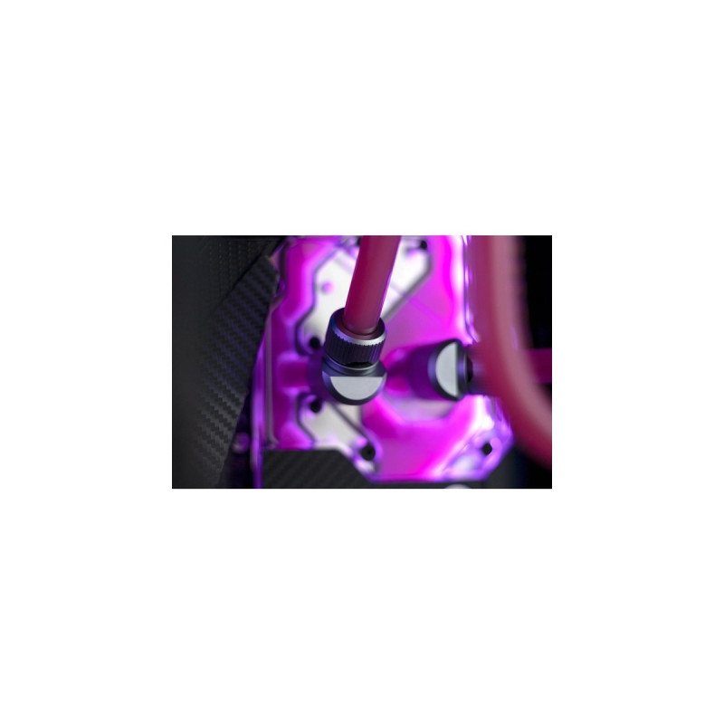 EKWB EK-Quantum Torque Rotary T - Satin Titanium, Verbindung(silber)