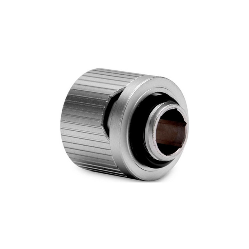EKWB EK-Quantum Torque STC 10/16 - Satin Titanium, Verbindung(silber)