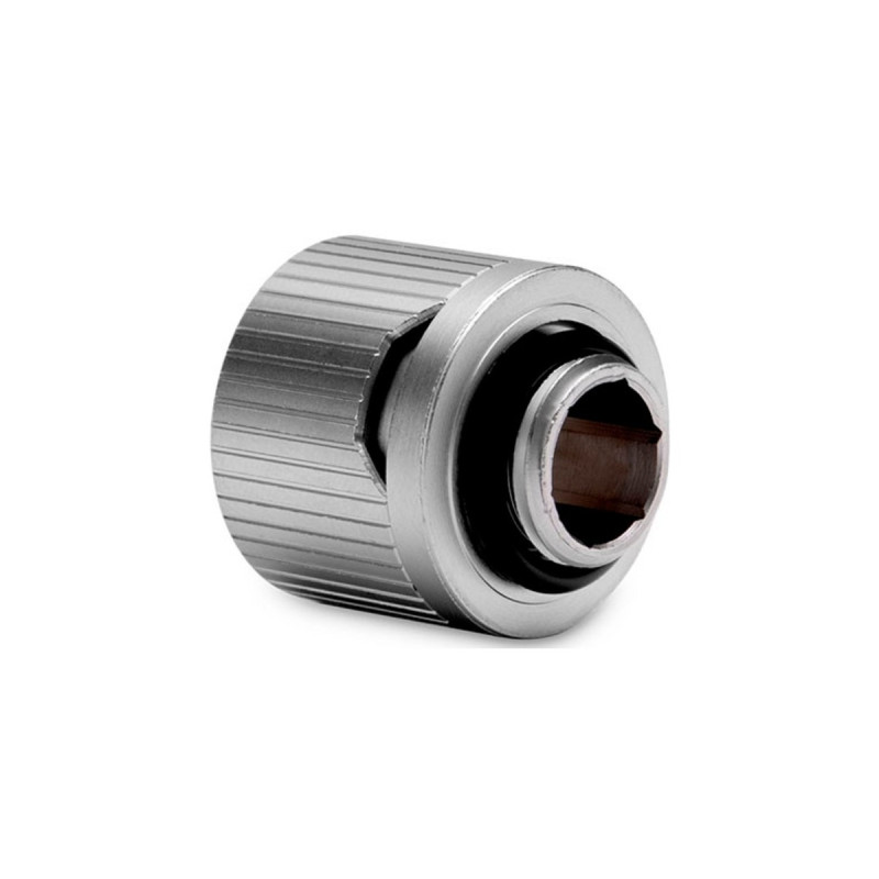 EKWB EK-Quantum Torque STC 12/16 - Satin Titanium, Verbindung(silber)
