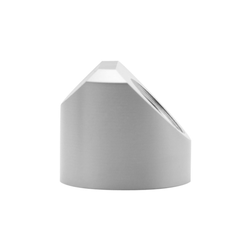 EKWB EK-Quantum Torque Static FF 45° - Satin Titanium, Verbindung(titan)