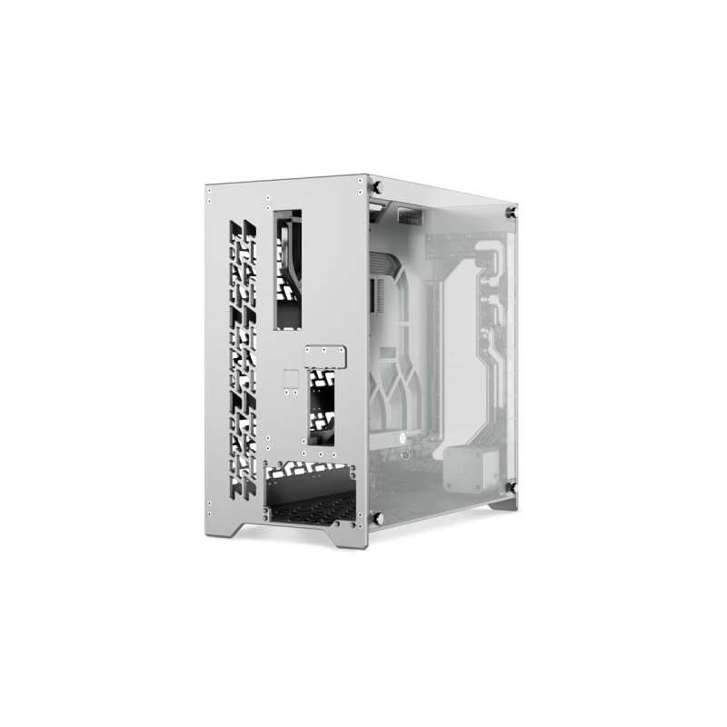 EKWB EK-Quantum Torsion A60 - Silver Limited Edition, Tower-Gehäuse(silber, Tempered Glass)