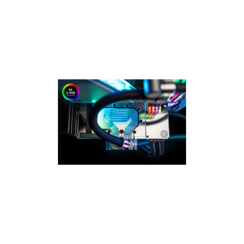 EKWB EK-Quantum Vector RE RTX 3080/3090 Active Backplate D-RGB - Acryl(nickel)