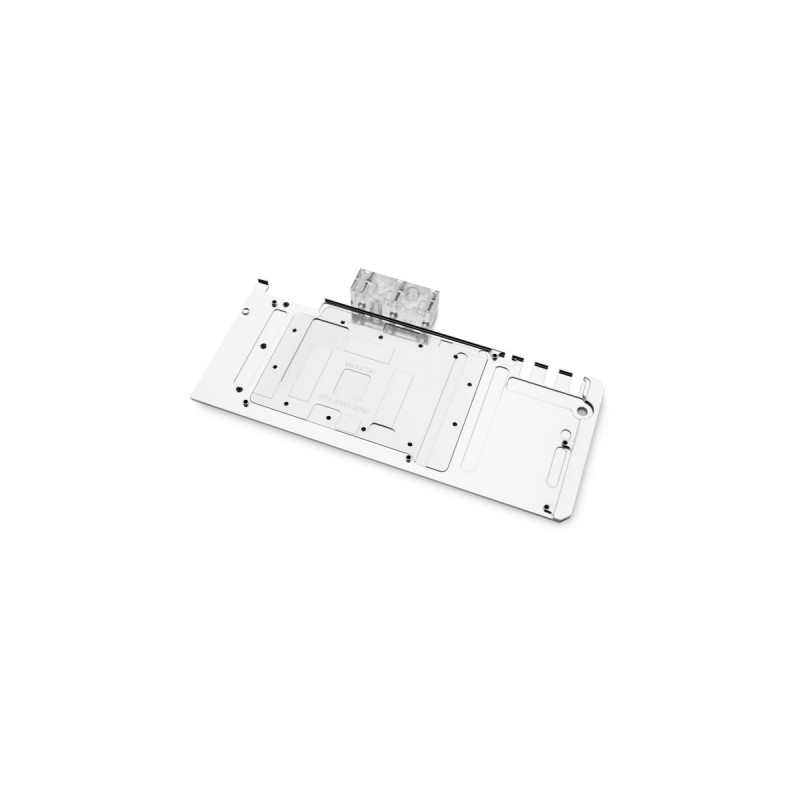 EKWB EK-Quantum Vector TRIO RTX 3080/3090 Active Backplate D-RGB - Acryl(silber/transparent)
